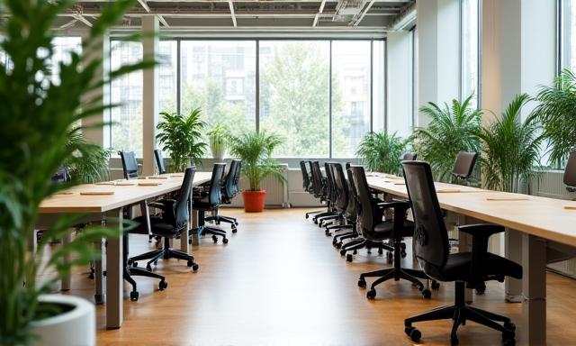 Servicios de limpieza para oficinas modernas